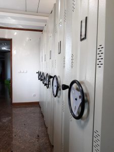 بایگانی متحرک قفسه ریلی
